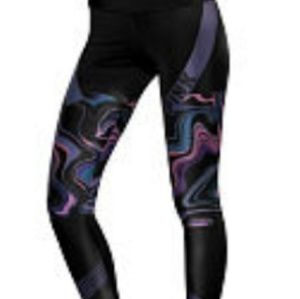 New pink leggings large